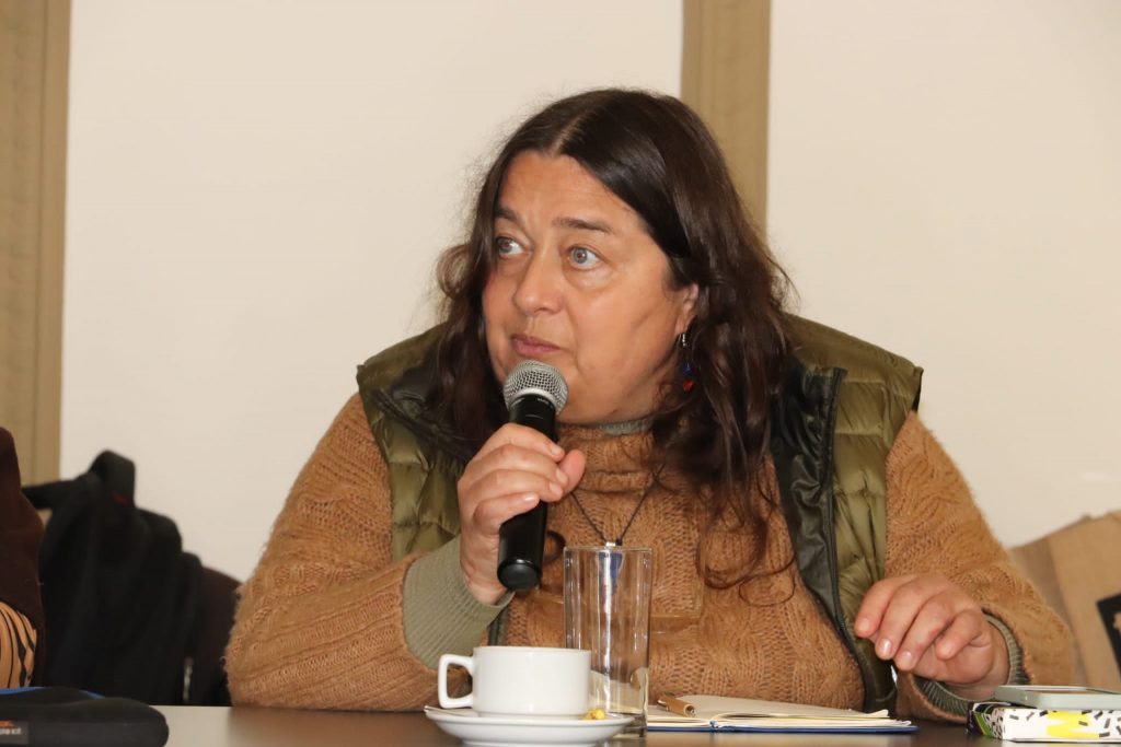 Florencia Braga Menéndez participó en el encuentro.