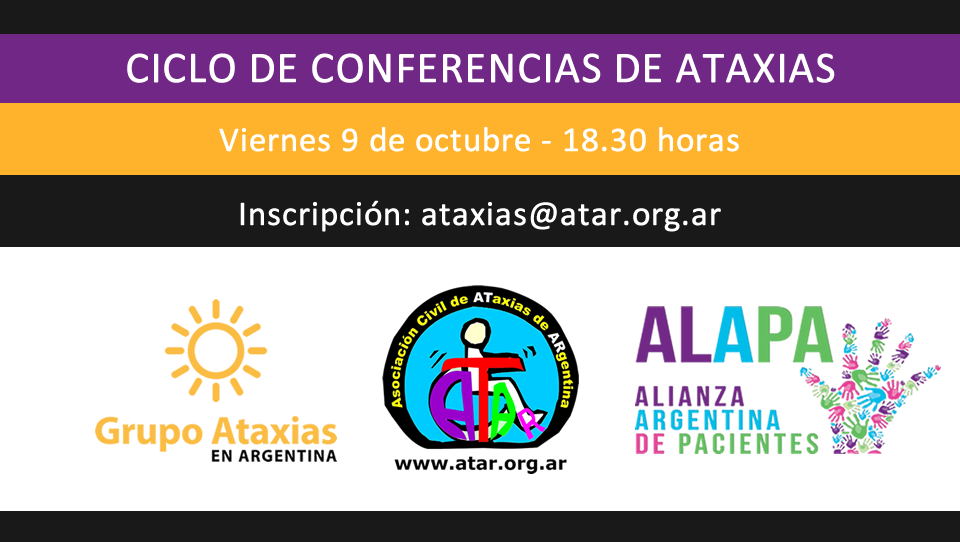 Nueva charla del Ciclo de Conferencias de Ataxias